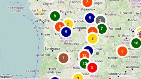 Une carte interactive est mise en ligne pour trouver facilement les événements organisés près de chez soi. © Chambres d’agriculture
